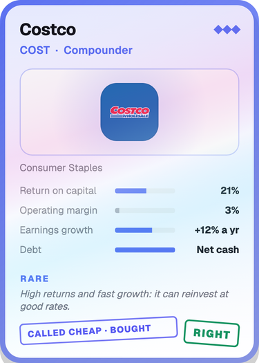 Costco card